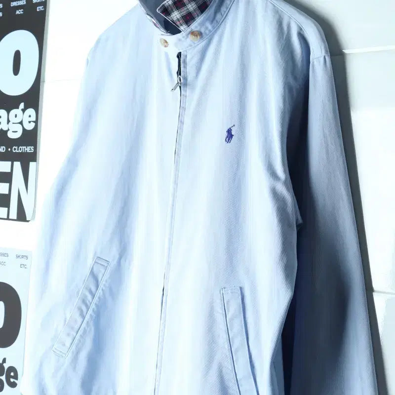 [BUNJANG] Polo Ralph Lauren Zip-Up Windbreaker Jumper Jacket / (M-XL) 폴로 랄프로렌 집업 바람막이 점퍼자켓 90S-H37296