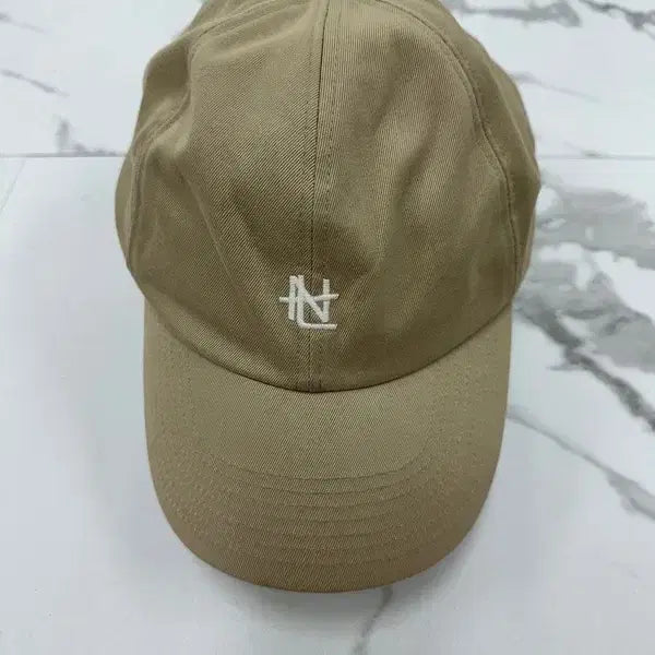 [BUNJANG] nanamica Beige Logo Ball Cap / 나나미카 베이지 로고 볼캡
