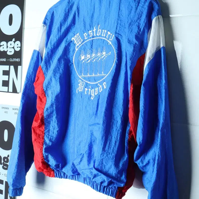 [BUNJANG] Augusta 80s Zip-Up Windbreaker Jumper Jacket (M-XL) / (M-XL) 어거스타 집업 바람막이 점퍼자켓 80S USA-H37308