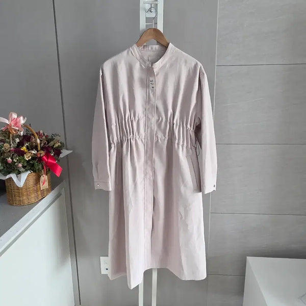 [BUNJANG] DECO Banding Waist String Long Dress / DECO 밴딩 허리 스트링 롱 원피스