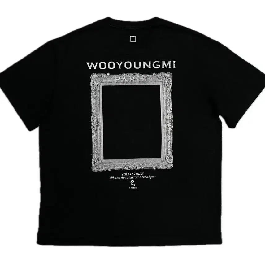[BUNJANG] Wooyoungmi 50 Back Printing T-shirt / 우영미 반팔 50 백프린팅 귀한 거에요