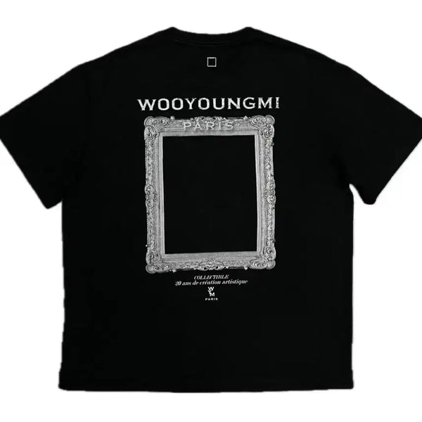 [BUNJANG] Wooyoungmi 50 Back Printing T-shirt / 우영미 반팔 50 백프린팅 귀한 거에요