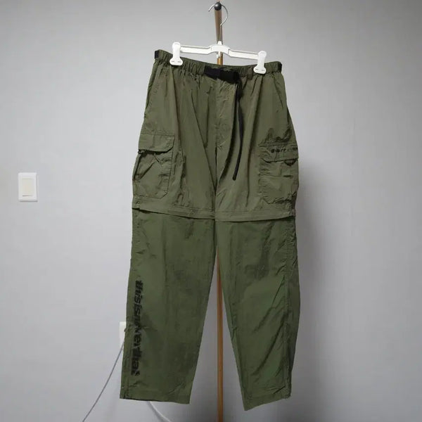 [BUNJANG] Thisisneverthat Zipper Detachable Fishing Cargo Pants / M ) 디스이즈네버댓 지퍼 피싱 바스락 카고바지