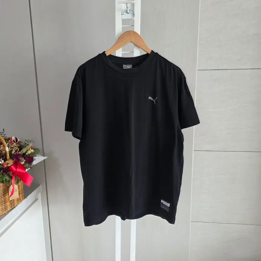 [BUNJANG] Puma Black T-Shirt / 퓨마 반팔티 블랙
