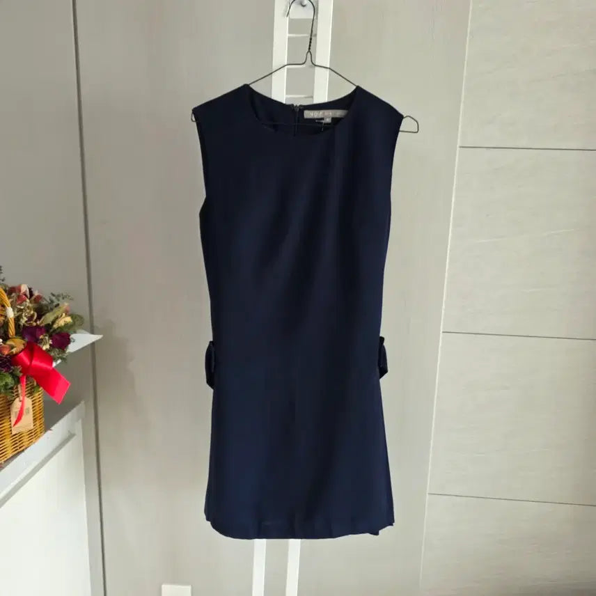 [BUNJANG] VOV Navy Sleeveless Dress / VOV 네이비 민소매 원피스