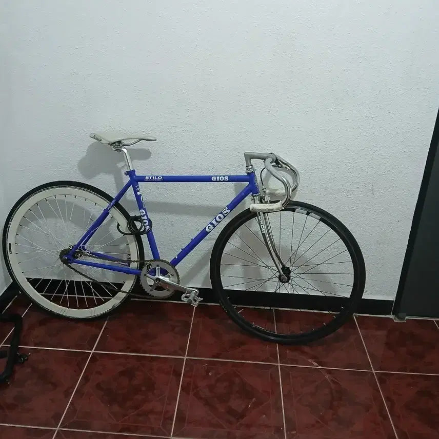 [BUNJANG] GIOS Stelvio Fixie Bicycle Blue / 지오스 스틸로 픽시 자전거 블루