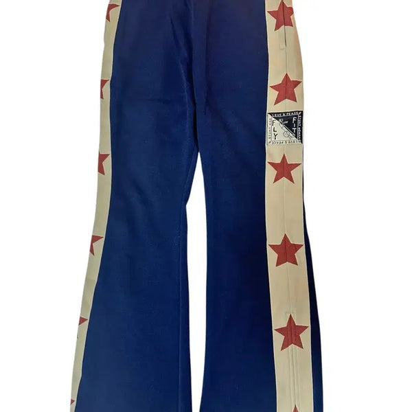 [BUNJANG] Kapital Star Track Pants Navy / [2] 캐피탈 스턴트맨 별 트랙팬츠 네이비