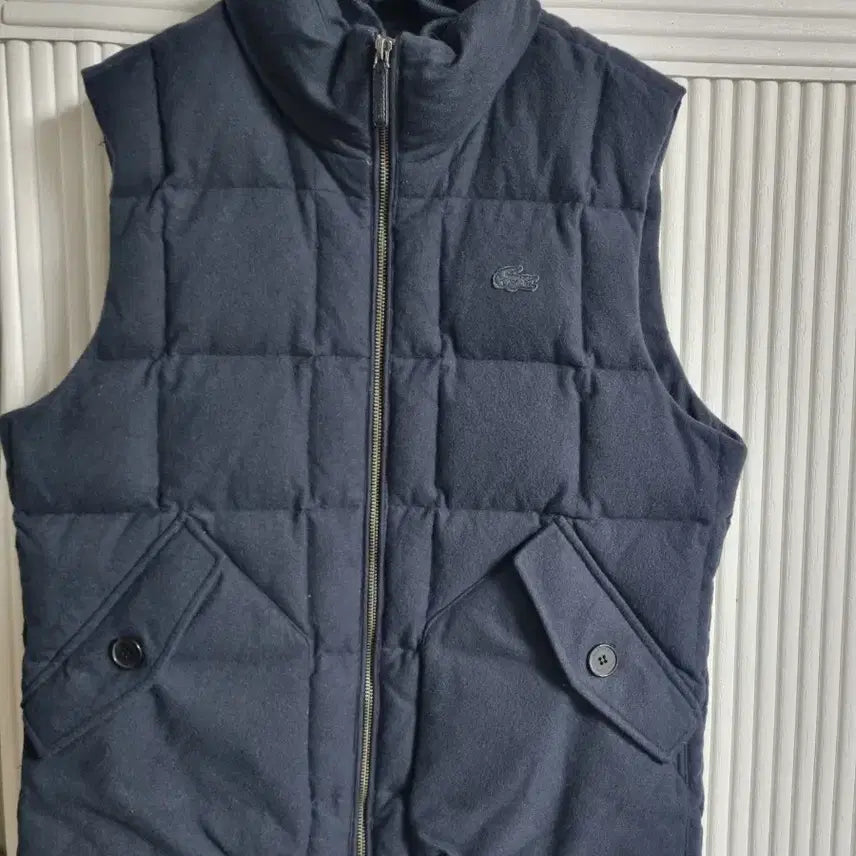 [BUNJANG] Lacoste Padded Vest Duck Down Size 95 / 라코스테 패딩 조끼  오리솜털 사이즈95