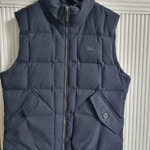 [BUNJANG] Lacoste Padded Vest Duck Down Size 95 / 라코스테 패딩 조끼  오리솜털 사이즈95
