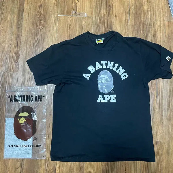 [BUNJANG] BAPE Short Sleeve T-Shirt / 베이프 반팔 L사이즈