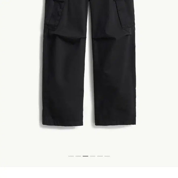 [BUNJANG] Pottery Garment Washed Cargo Pants Black Size 2 / 포터리 가먼트 워시드 카고 팬츠 블랙 2사이즈
