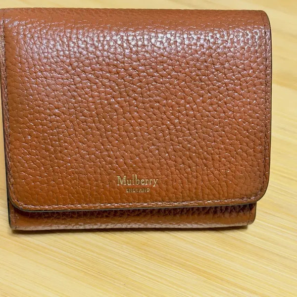 [BUNJANG] Mulberry Leather Bifold Wallet / 멀버리 반지갑