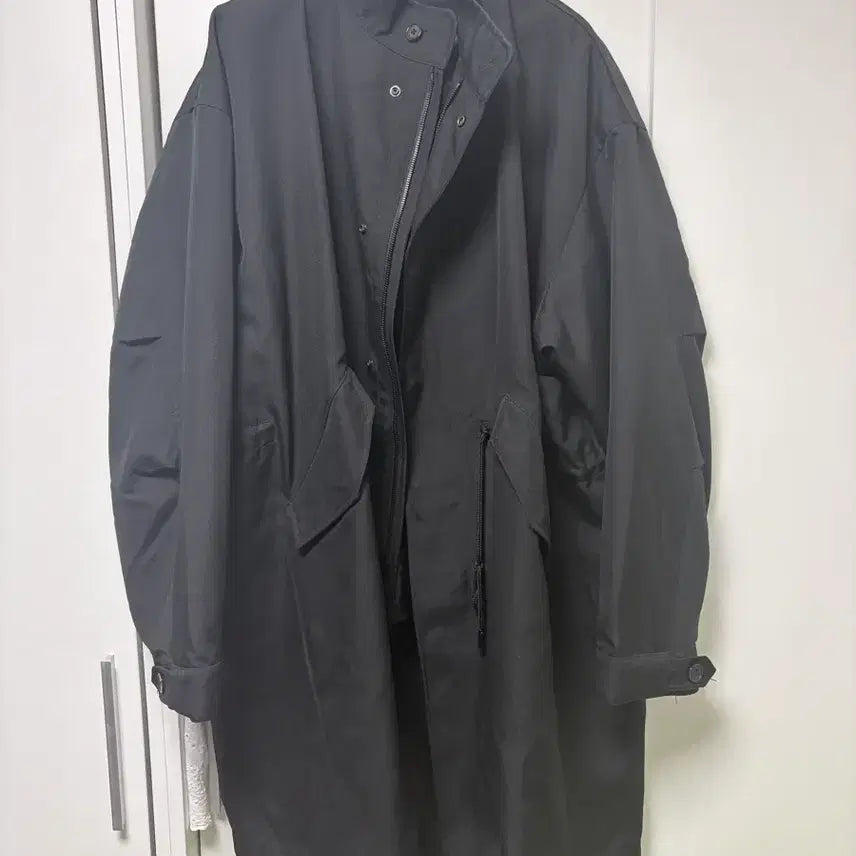 [BUNJANG] Jil Short Black Parka Jacket / 질슈어트 블랙 야상