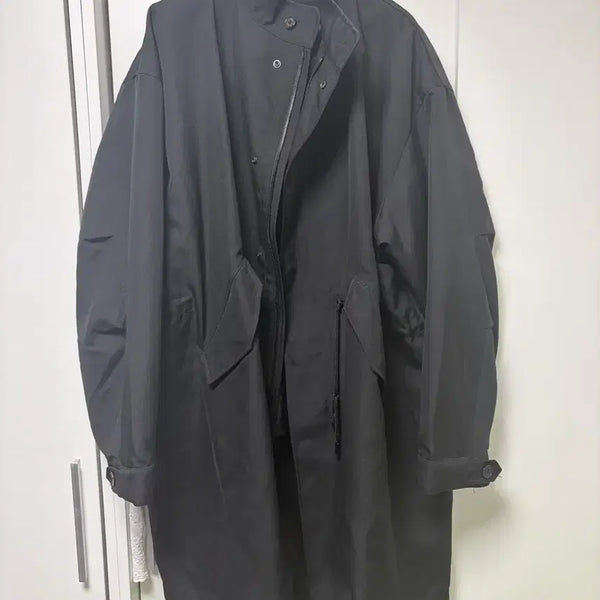 [BUNJANG] Jil Short Black Parka Jacket / 질슈어트 블랙 야상