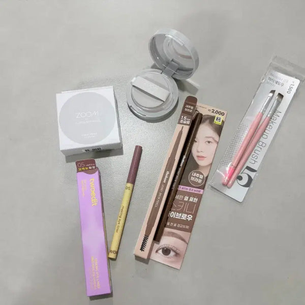 [BUNJANG] JUNGSAEMMOOL Cushion + Eyebrow + Eyeliner Set / 인기 정샘물 쿠션+브로우+라이너 세트