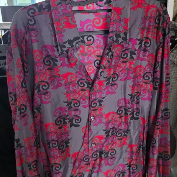 [BUNJANG] Versace Collection Pattern Shirt Size 40 / 베르사체 컬렉션 패턴 셔츠 40
