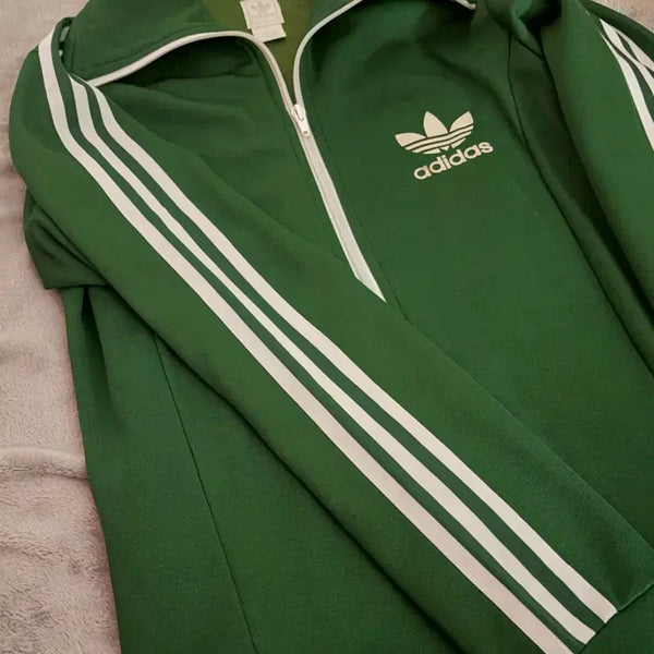 [BUNJANG] Adidas Europa Green Track Top / 내고가능)아디다스 유로파 초록 져지 트랙탑