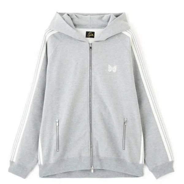 [BUNJANG] Needles LHP Zip-Up Hoodie Grey / [L] 니들즈 LHP 집업후드 그레이