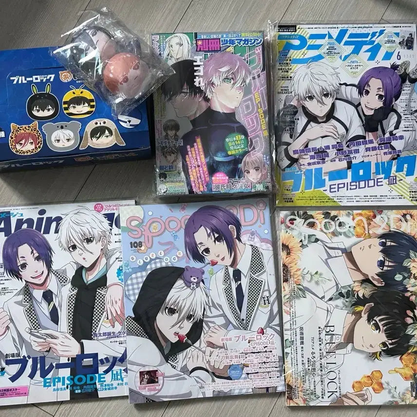 [BUNJANG] Blue Lock Magazine Manju Bundle Set / 블루록 잡지 만쥬