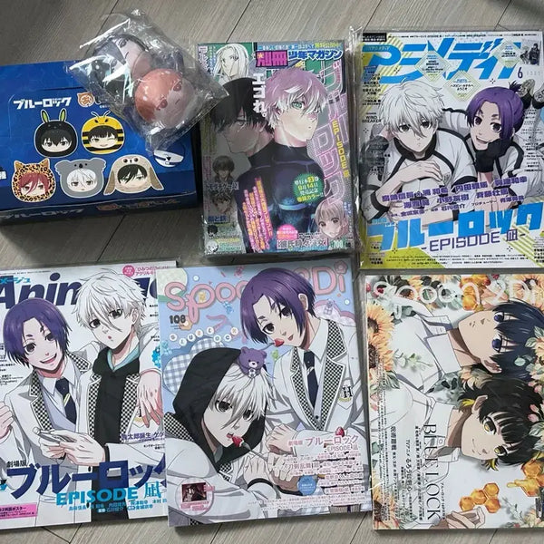 [BUNJANG] Blue Lock Magazine Manju Bundle Set / 블루록 잡지 만쥬