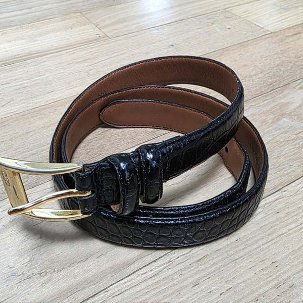 [BUNJANG] Polo Ralph Lauren Leather Belt / 폴로 랄프로렌 가죽 벨트