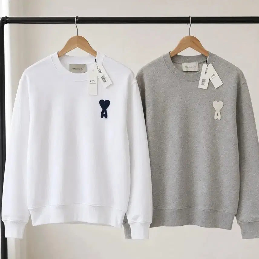 [BUNJANG] AMI Alexandre Mattiussi Sweatshirt / 신상 아미 알랙상드르 마티우시 맨투맨
