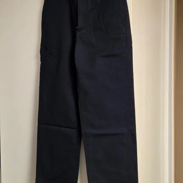 [BUNJANG] Pottery Chino Pants Cotton Linen Dark Navy Size 2 / [새상품] 포터리 치노팬츠 코튼 린넨 네이비 2사이즈