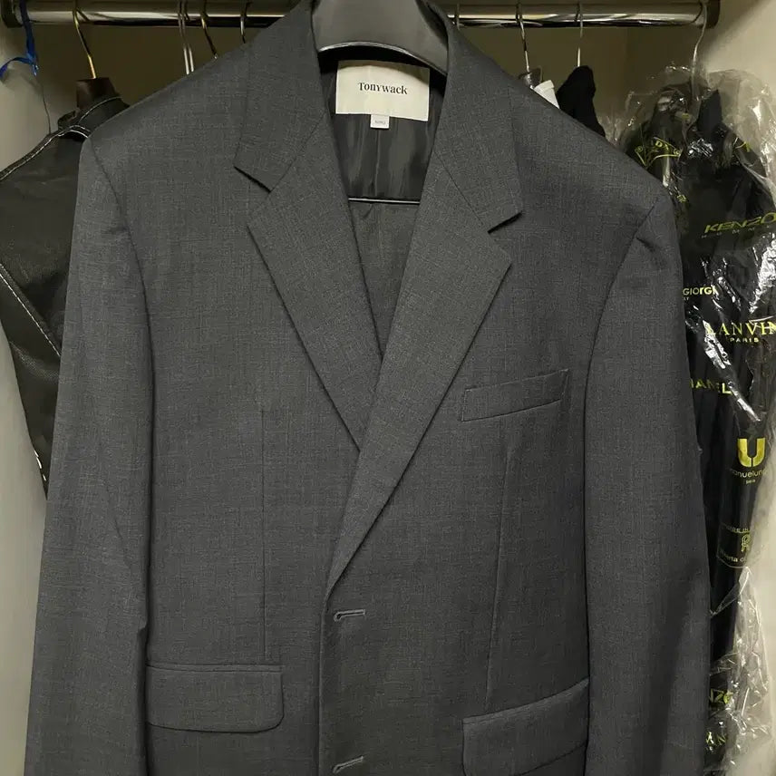 [BUNJANG] Tonywack Signature Blazer Grey XL / 셋업) Tonywack 시그니처 블레이저 그레이  xl 토니웩