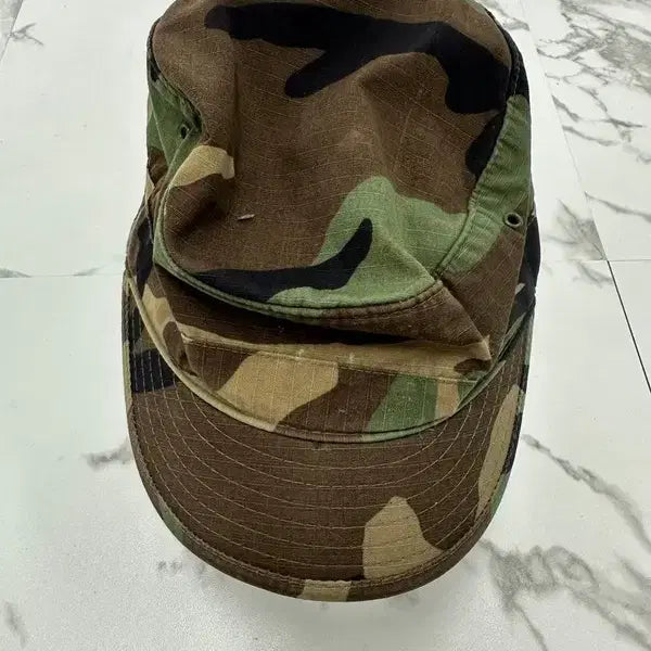 [BUNJANG] Woodland Military Cap / 미군 우드랜드 밀리터리 캡