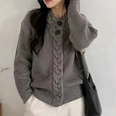 [BUNJANG] Modern Knit Cardigan / 모던한 디자인의 니트 가디건
