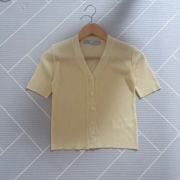 [BUNJANG] 8seconds Knit Short Cardigan / F 8seconds 에잇세컨즈 니트 반팔가디건