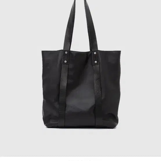 [BUNJANG] Mylibrary 613 Leather Shoulder Bag Black / mylibrary 613 숄더백 검정색 가죽 토트백
