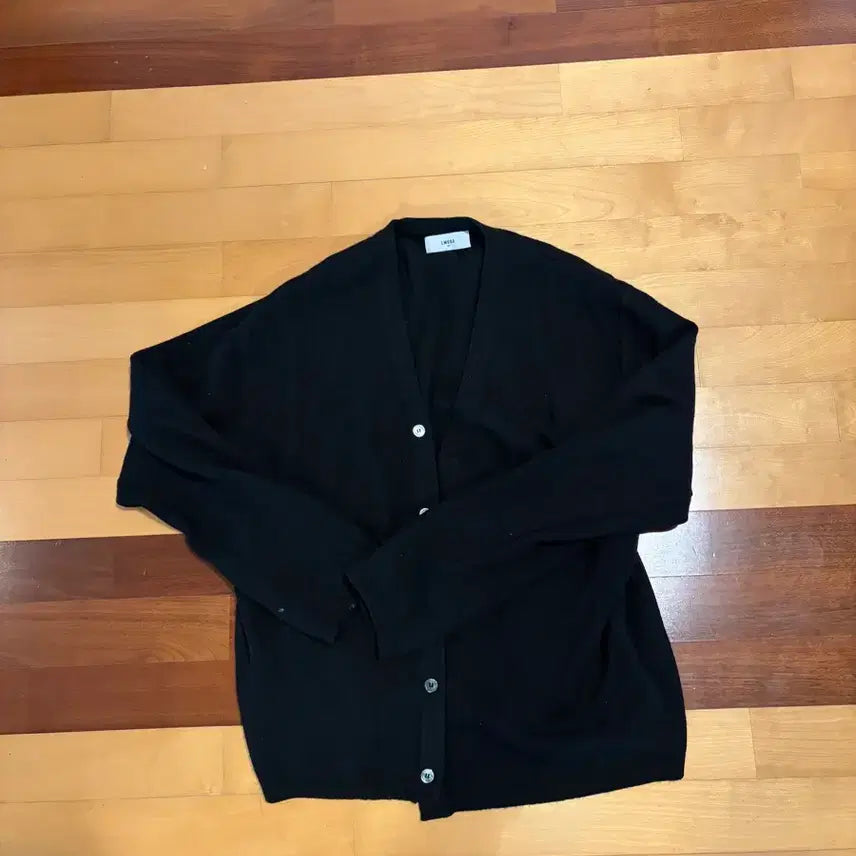 [BUNJANG] Black Basic Cardigan / 블랙 기본 가디건