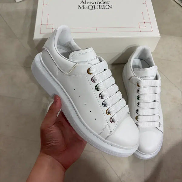 [BUNJANG] Alexander McQueen Oversized Sole Sneakers White Multi (260) / 새상품(260)알렉산더맥퀸 오버솔 스니커즈 화이트 멀티