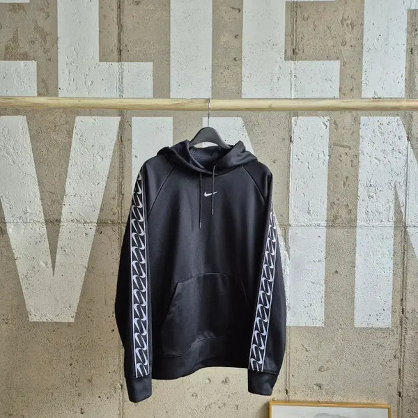 [BUNJANG] Nike Jersey Hoodie Sweatshirt / 나이키 져지 후드 맨투맨(MT1