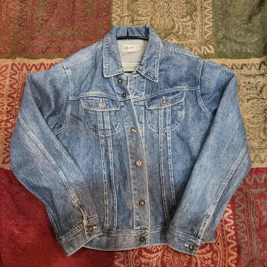 [BUNJANG] Vintage Unique Denim Jacket (Extra Large) / 일본빈티지 Unique 데님 자켓 (Extra Large)
