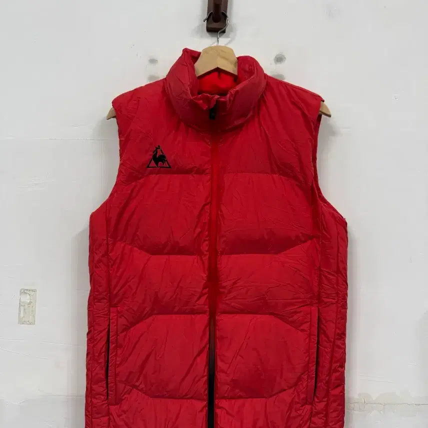 [BUNJANG] Le Coq Sportif Duck Down Padded Vest / (95)르꼬끄 오리털 패딩조끼