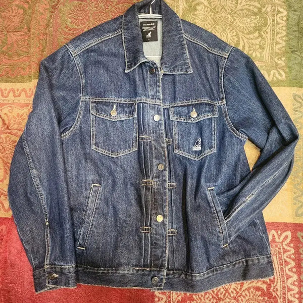[BUNJANG] Kangol Denim Jacket XL / 캉골 데님 자켓 XL