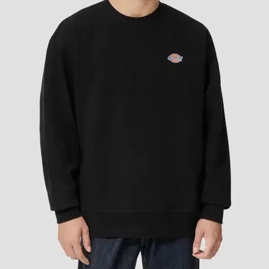 [BUNJANG] Dickies Logo Sweatshirt Black / 디키즈 맨투맨 블랙