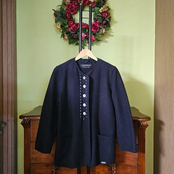 [BUNJANG] Gisvain 100% Wool Jacket / 기스바인 순모 자켓