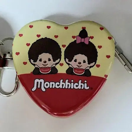 [BUNJANG] Monchhichi Tin Case Keyring Set / 몬치치 틴케이스 키링 3종
