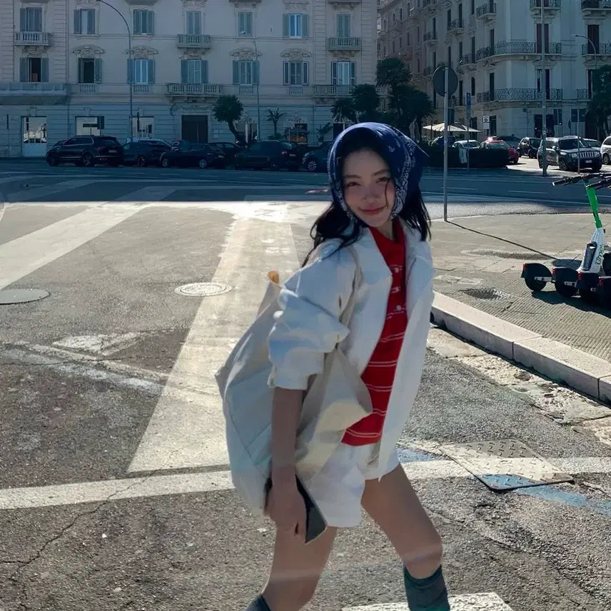 [BUNJANG] Without Summer Teen Work Jacket White / 위드아웃썸머 틴 워크자켓 화이트