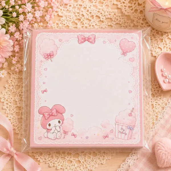 [BUNJANG] My Melody Pink Memo Pad / 마이멜로디 떡메모지