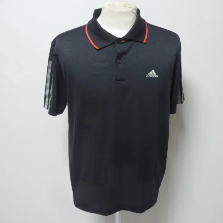 [BUNJANG] Adidas Men's Golf Performance Short Sleeve Polo Shirt (Size 100/L) / 아디다스/남성/일상복/골프/반팔/카라 티셔츠/100사이즈/새제품수준