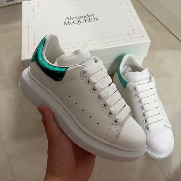 [BUNJANG] Alexander McQueen Oversol Sneakers White Emerald / 새상품(230)알렉산더맥퀸 오버솔 스니커즈 화이트에메랄드