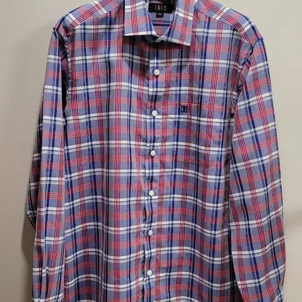 [BUNJANG] Daks Men's Wool Check Shirt / 닥스 남성 모 체크 남방