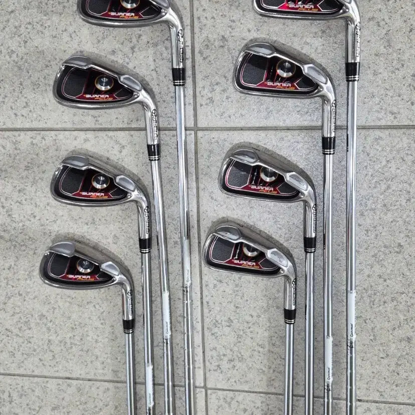 [BUNJANG] TaylorMade Burner Plus Iron Set (R Flex, 4-9, P, S) / 테일러메이드 버너 플러스 아이언 세트