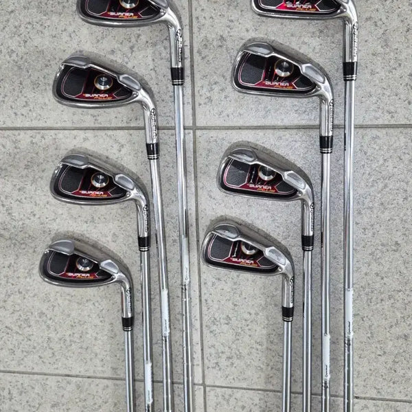 [BUNJANG] TaylorMade Burner Plus Iron Set (R Flex, 4-9, P, S) / 테일러메이드 버너 플러스 아이언 세트