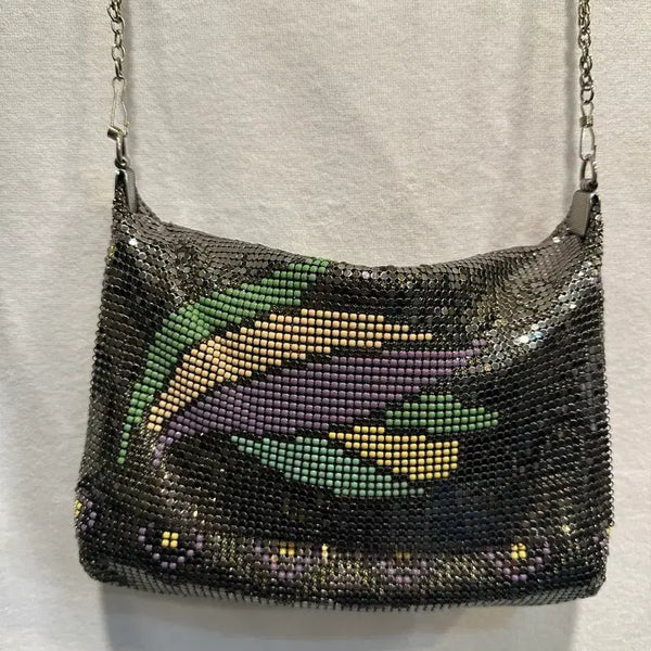 [BUNJANG] Vintage Metal Beaded Crossbody/Handbag / 빈티지 메탈 비즈 크로스/핸드백