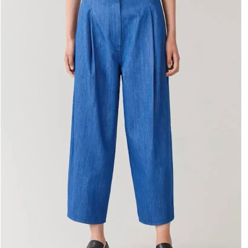 [BUNJANG] COS Pintuck Denim Pants / COS 코스 핀턱 데님팬츠